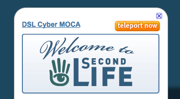 cyber moca "teleport" page